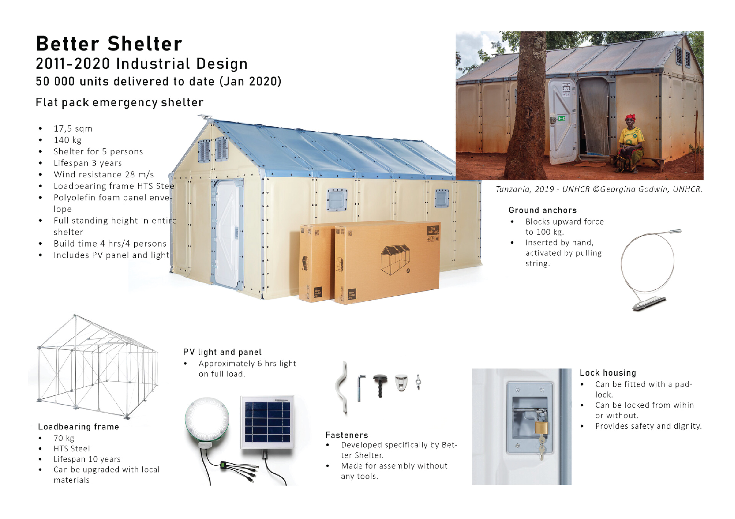 4. Lojistik, depolama ve kurulum için çözüm odaklılık Kaynak: “Better Shelter”, (https://www.artstation.com/artwork/nY226O), [Erişim: 24.08.2024]
